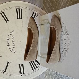 NWOB - FRYE Kiki Suede Pointed Ballet Flats - Sz 8.5